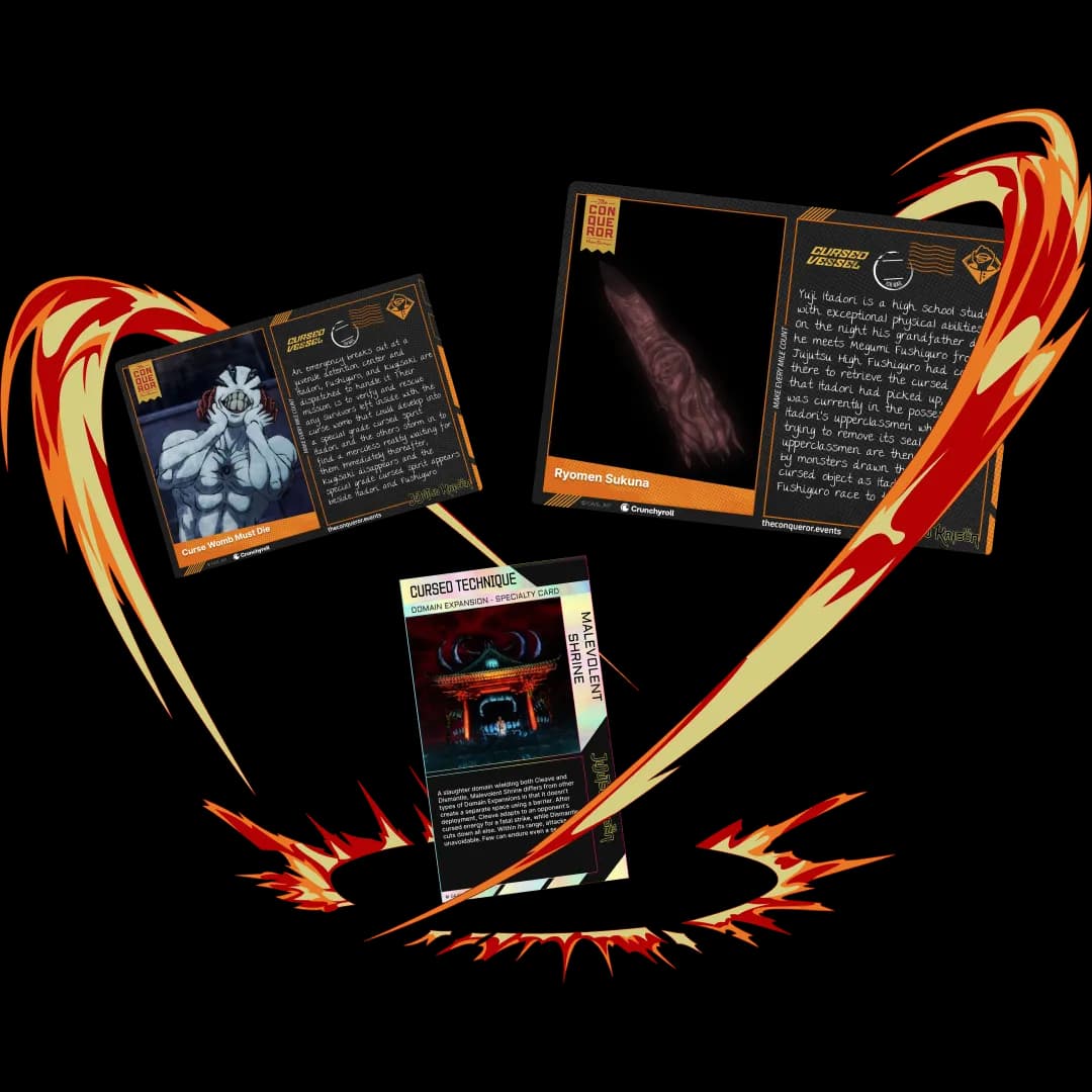 Cursed Vessel in-app postcards and rewards