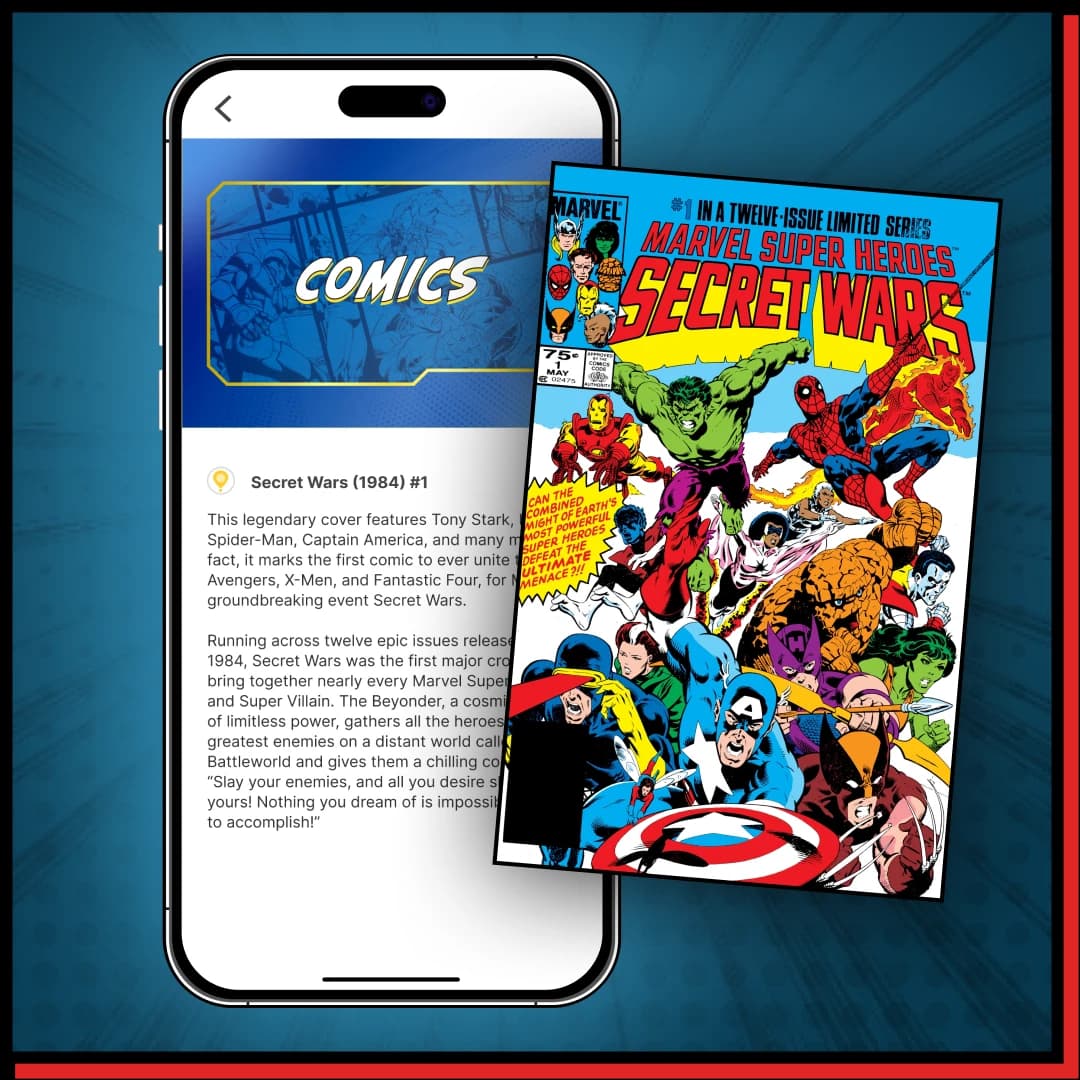 Discover iconic Marvel comic covers