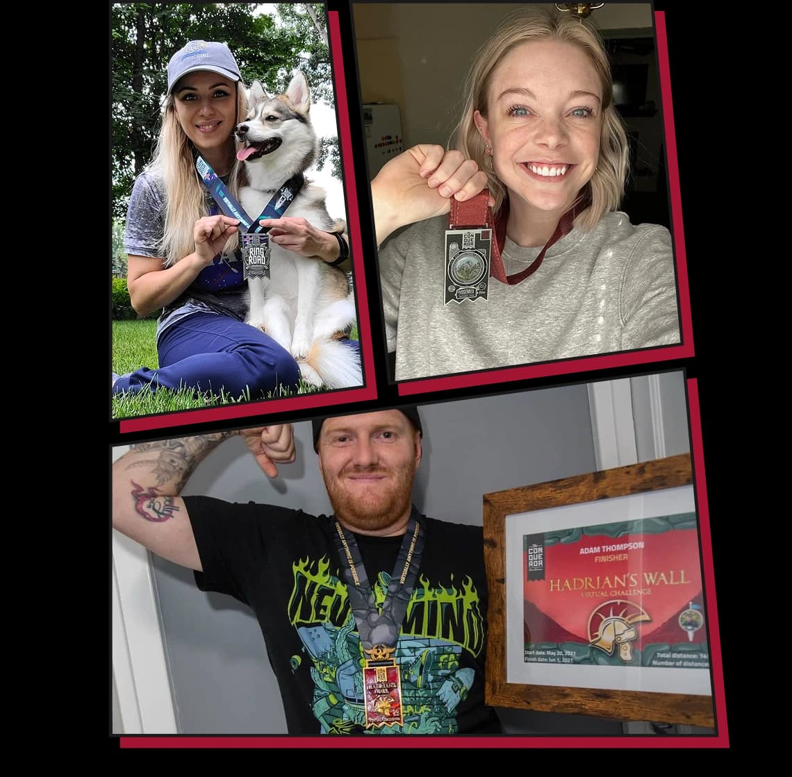 Virtual challenge, real community