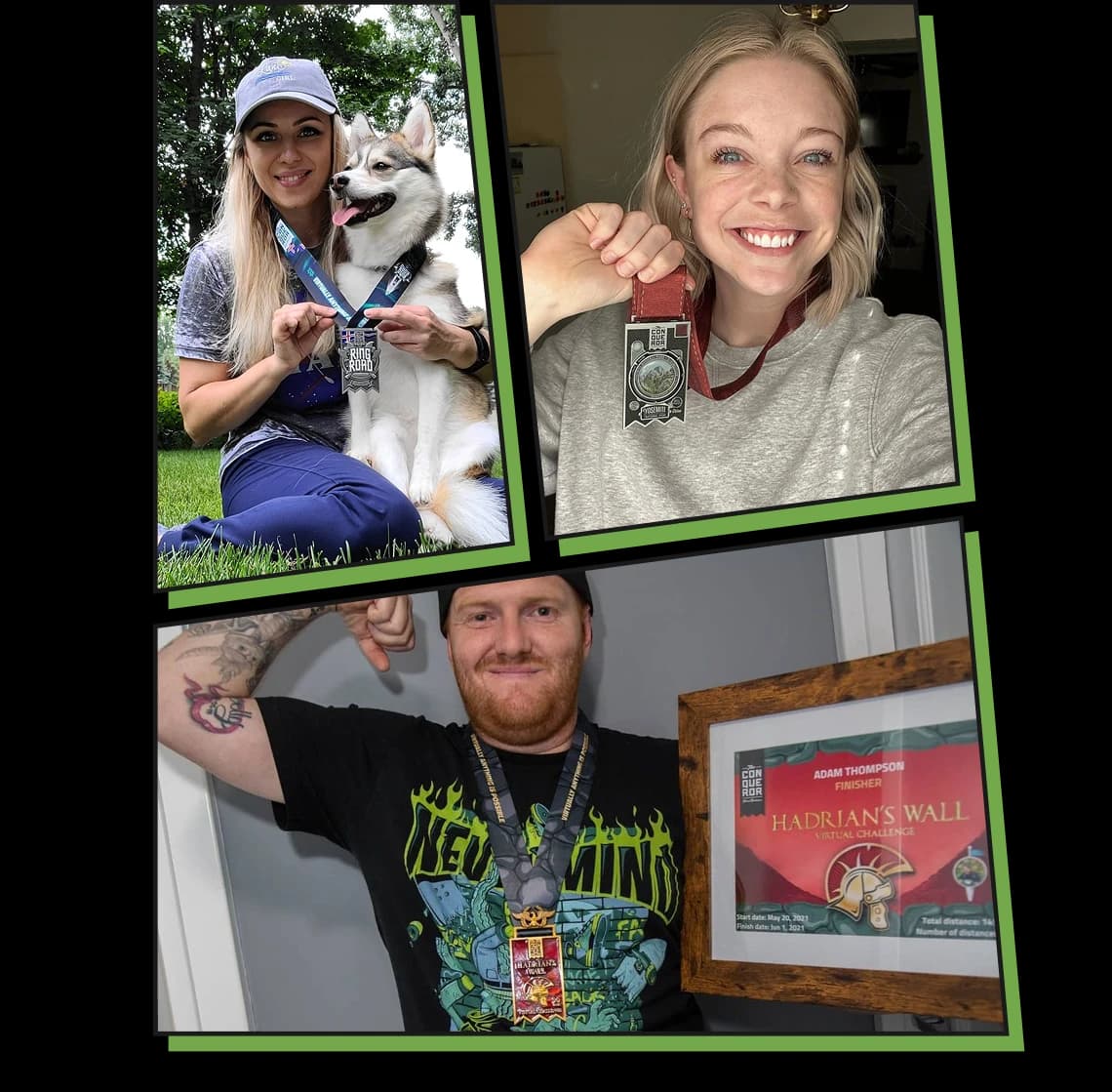 Virtual challenge, real community