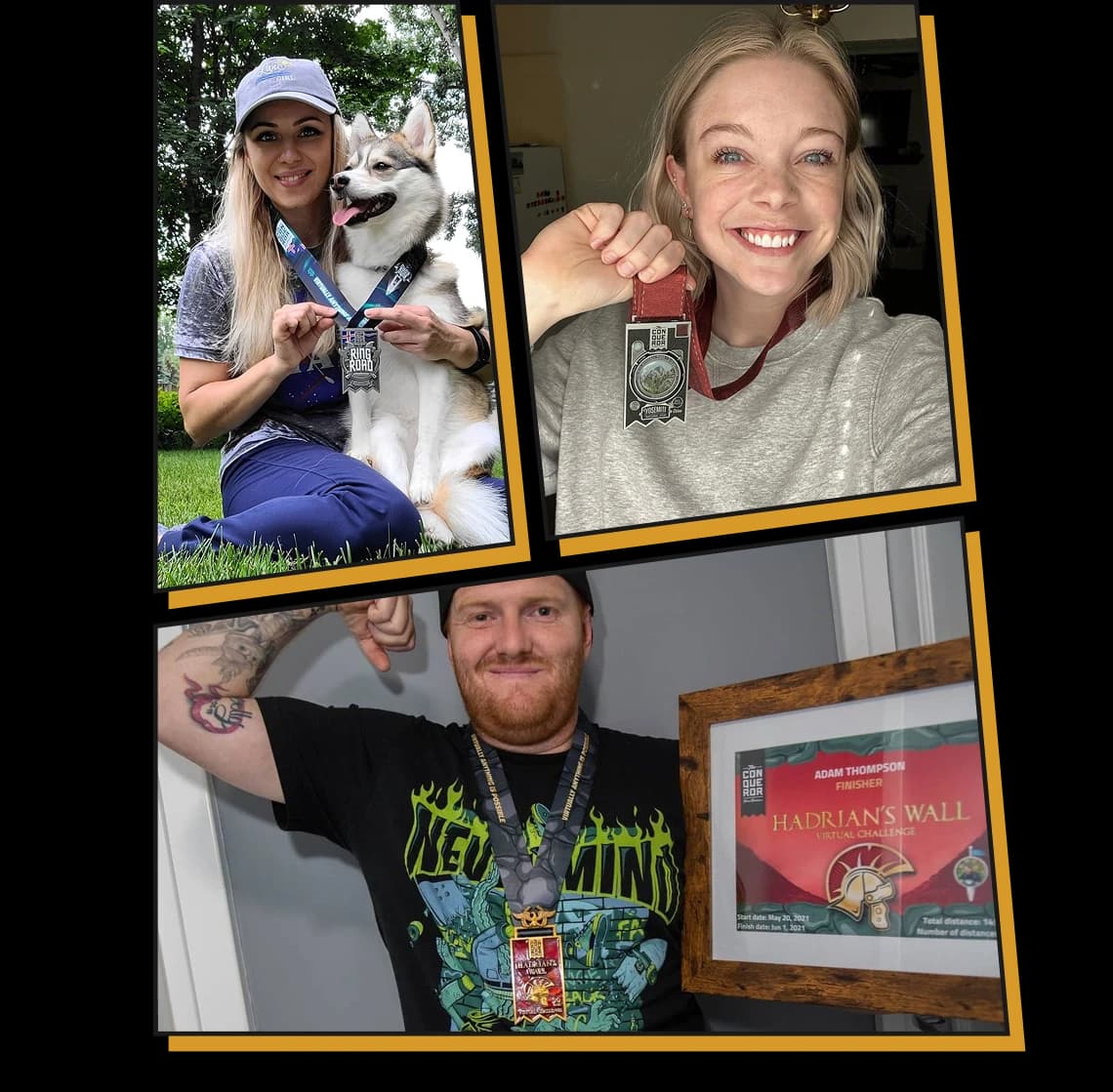 Virtual challenge, real community