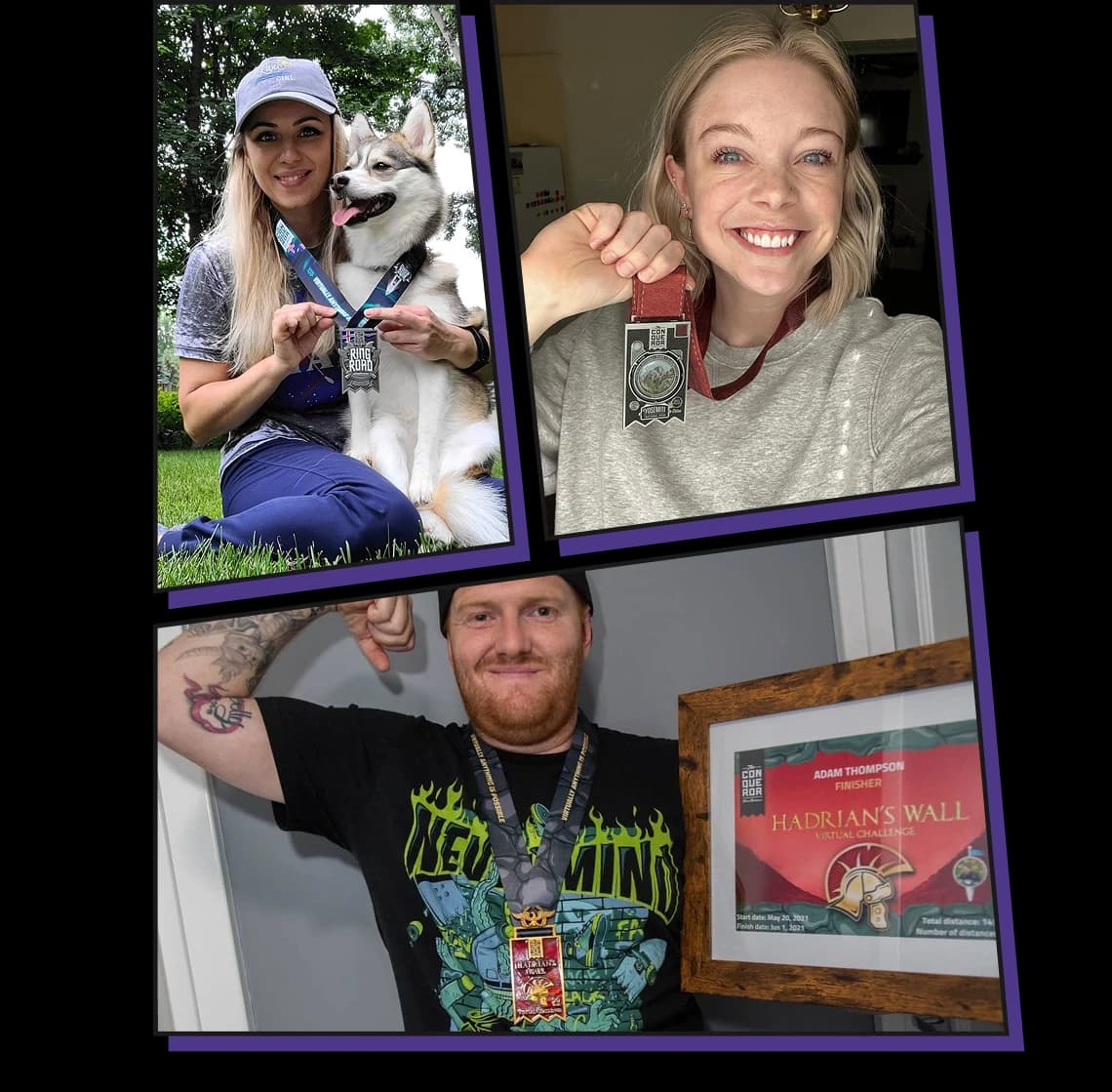 Virtual challenge, real community